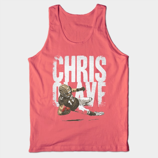 Chris Olave New Orleans TD Catch Bold Tank Top by Chunta_Design